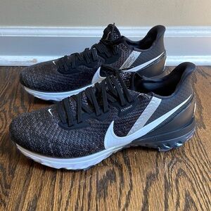 NEW Nike AIR Zoom Infinity Tour PMO Golf Shoes Flyknit Black CZ8300-001